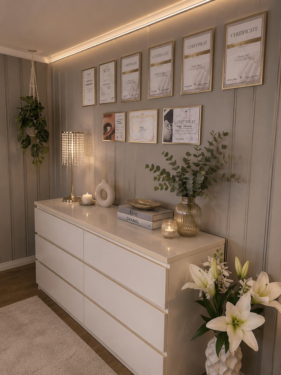 Salonginteriør hos Patry Beauty